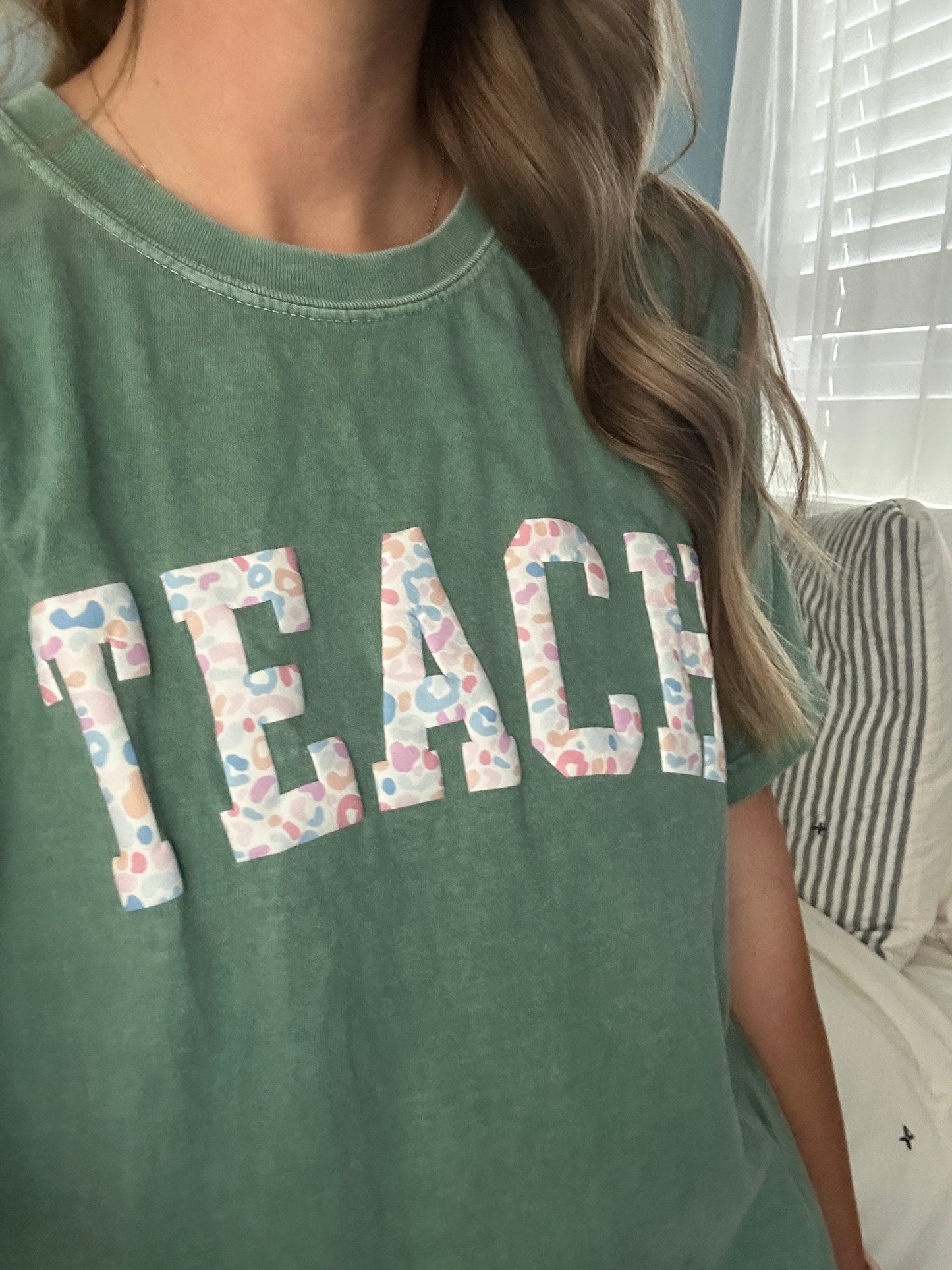 LIMITED EDITION | TEACH Puff Print | Comfort Colors